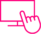 icon of phone with chat bubbles